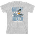 thumbnail image 1 of Gulf of Mexico Always & Forever Youth Heather Gray Crew Neck Short Sleeve Tee-XS, 1 of 2