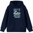 thumbnail image 1 of Gulf of Mexico Always & Forever Youth Navy Blue Long Sleee Hoodie-XL, 1 of 6