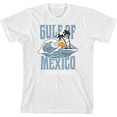 thumbnail image 1 of Gulf of Mexico Always & Forever Youth White Crew Neck Short Sleeve Tee-Large, 1 of 4
