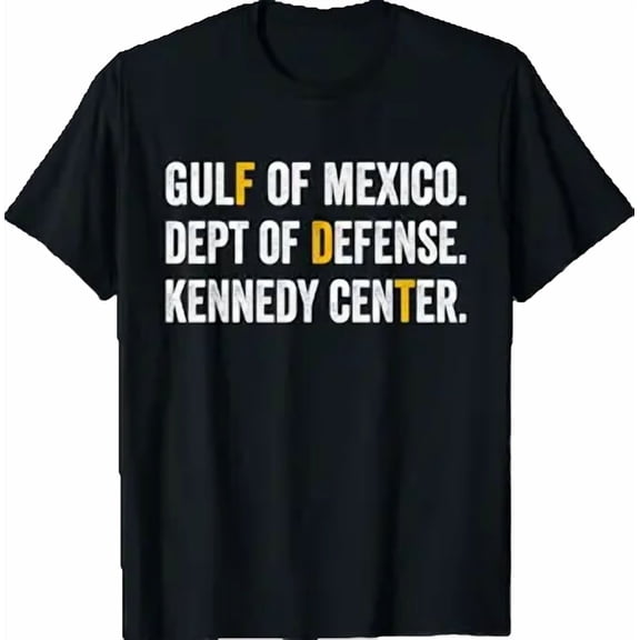 Gulf of Mexico Dept of Defense Kennedy Center Vintage Retro T-Shirt