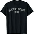 thumbnail image 1 of Gulf of Mexico Forever Retro Vintage Beach Mens T-Shirt, 1 of 7