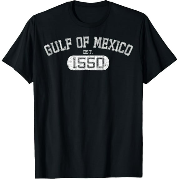 Gulf of Mexico Forever Retro Vintage Beach Mens T-Shirt