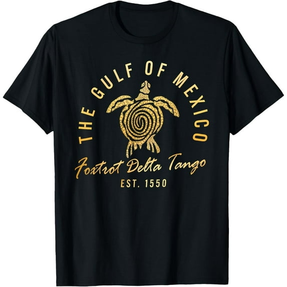 Gulf of Mexico Forever Retro Vintage Beach Mens T-Shirt