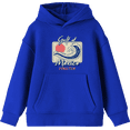 thumbnail image 1 of Gulf of Mexico Forever Sunset Wave Youth Royal Blue Long Sleee Hoodie-Small, 1 of 6