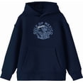 thumbnail image 1 of Gulf of Mexico Forever Vintage Skeleton Youth Navy Blue Long Sleee Hoodie-Medium, 1 of 6