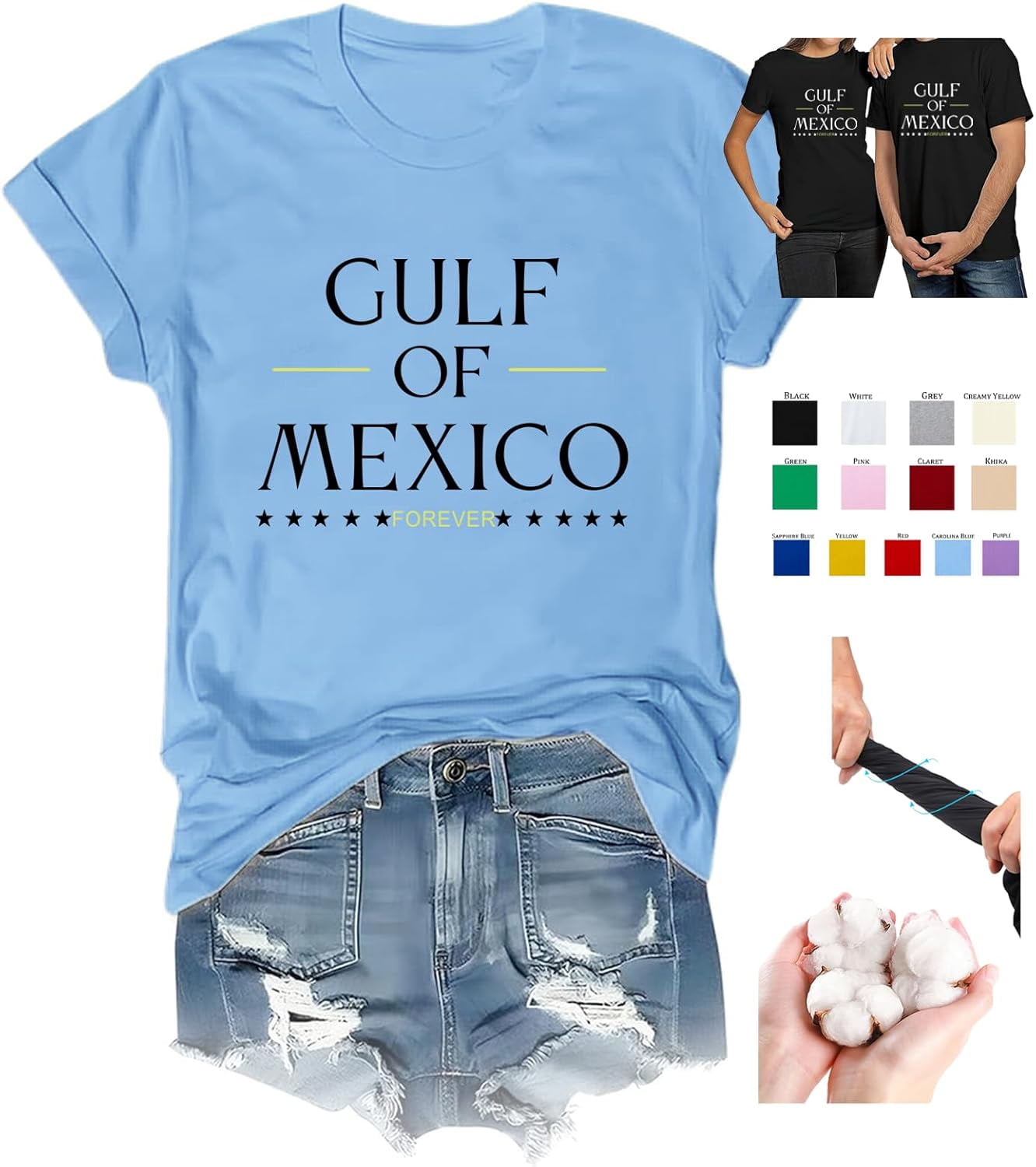 Gulf of Mexico Shirt, Gulf of Mexico Forever Shirt, Gulf of Mexico ...