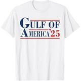 Gulf of USA America Funny Gulf of Mexico USA 2025 T-Shirt - Walmart.com