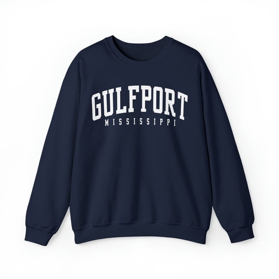 Gulfport Mississippi Sweatshirt, Gifts, Crewneck