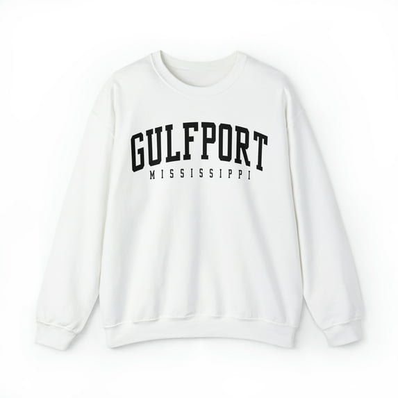 Gulfport Mississippi Sweatshirt, Gifts, Crewneck