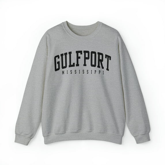 Gulfport Mississippi Sweatshirt, Gifts, Crewneck