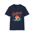 thumbnail image 1 of Gulfport Mississippi Vintage Sunset Wave Surf Graphic T-Shirt, 1 of 3