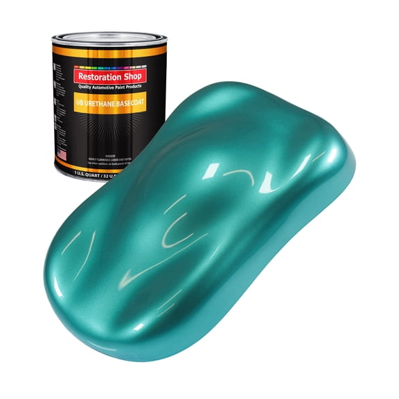 Gulfstream Aqua Metallic 1 Quart URETHANE BASECOAT Car Auto Body Paint