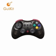 Gulikit Elves 2 Pro Wireless Bluetooth Controller Translucent Black   Hall Effect Joysticks, Magnetic Levitation Vibration for Switch2/PC/Android/iOS, 1000Hz Polling Rate