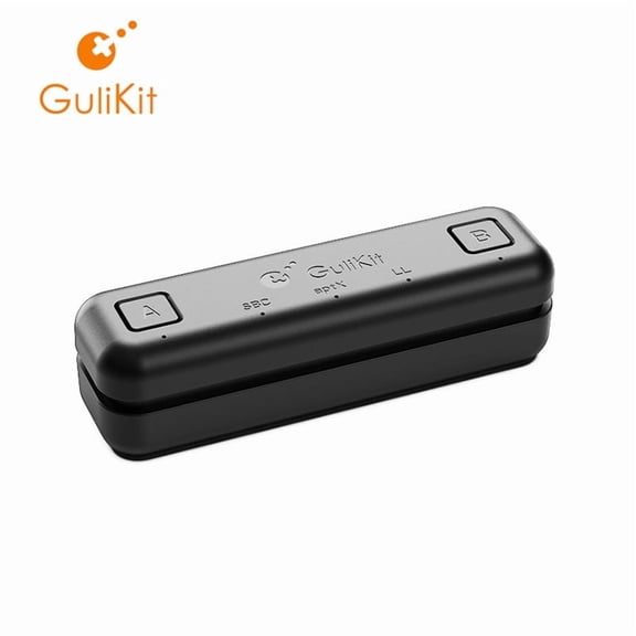 Gulikit Route Air Bluetooth 5.0 Audio Receiver, Low Latency Wireless Headphone Adapter for PS5, PS4, Nintendo Switch