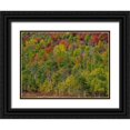 thumbnail image 1 of Gulin, Sylvia 14x12 Black Ornate Wood Framed with Double Matting Museum Art Print Titled - USA-Idaho-Highway 36 west of Liberty and hillsides covered with Canyon Maple and Aspens in autumn, 1 of 4