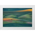 thumbnail image 1 of Gulin, Sylvia 32x22 White Modern Wood Framed Museum Art Print Titled - USA-Washington State-Palouse and Steptoe Butte State Park view of Wheat fields last light, 1 of 4