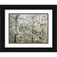 thumbnail image 1 of Gulin, Sylvia 32x25 Black Ornate Wood Framed with Double Matting Museum Art Print Titled - USA-Washington State-Fall City wild cherry springtime blooming, 1 of 4