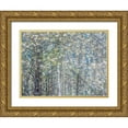 thumbnail image 1 of Gulin, Sylvia 32x25 Gold Ornate Wood Framed with Double Matting Museum Art Print Titled - USA-Washington State-Fall City wild cherry springtime blooming, 1 of 4