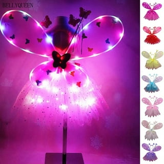 Light-up Fairy Wings, Colorful Automatic Butterfly Fairy