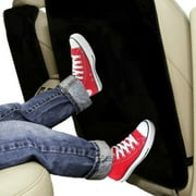 GuliriFei Baby Car Seat Back Protector with Anti Dirty Cover Pad, Water Resistance, Mat Black