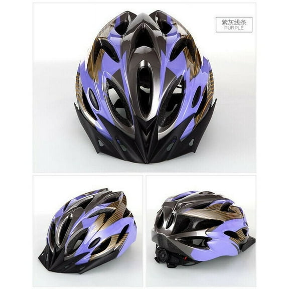 GuliriFei Cycling Bicycle Adult Men Womens Bike Helmet With Visor Mountain Shockproof