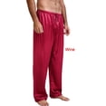 thumbnail image 1 of GuliriFei Mens Nightwear Sleepwear Bath Pajamas Long Lounge Pants, 1 of 2
