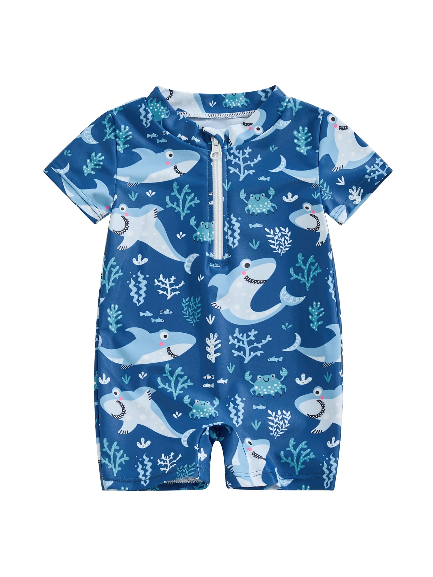 Sunsuit Adult Toddler Sun Protective Swimsuit Boy's Swim Shorts