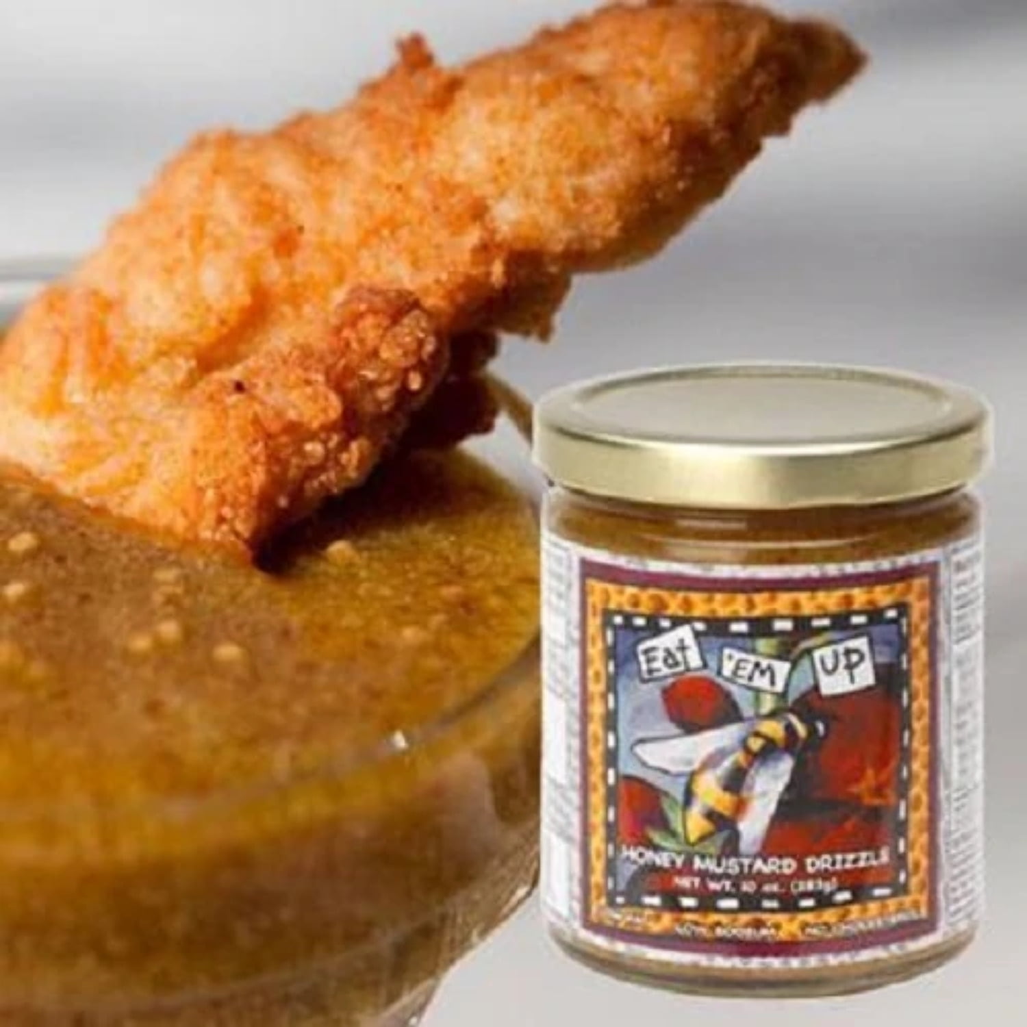 Gullah Gourmet - Eat 'EM Up - Honey Mustard Drizzle - 10 OZ