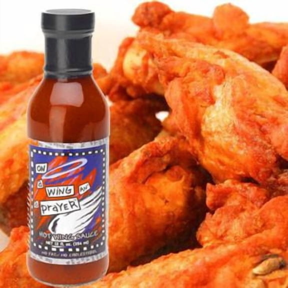 Gullah Gourmet - On A Wing and a Prayer Hot Wing Sauce - 12 OZ Bottle