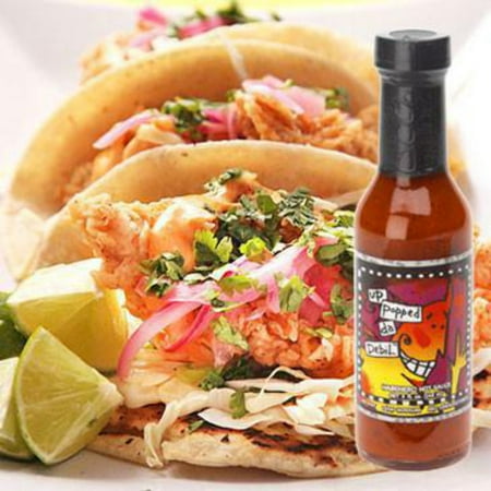 Gullah Gourmet - Up Popped Da Debil Hot Sauce - 5 OZ Bottle