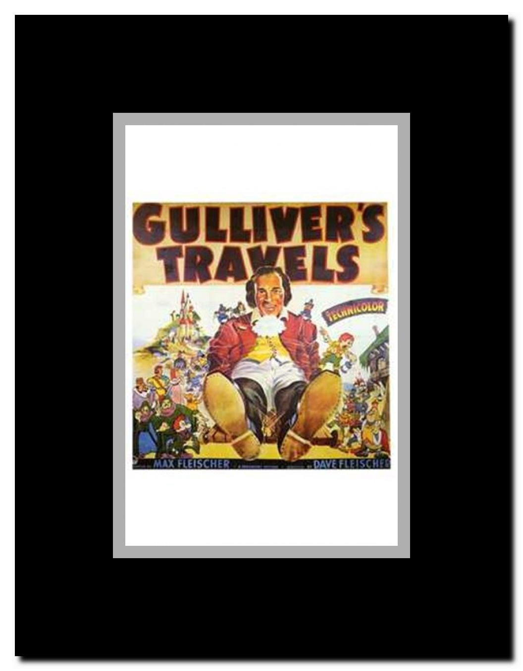 Gulliver's Travels Framed Movie Poster