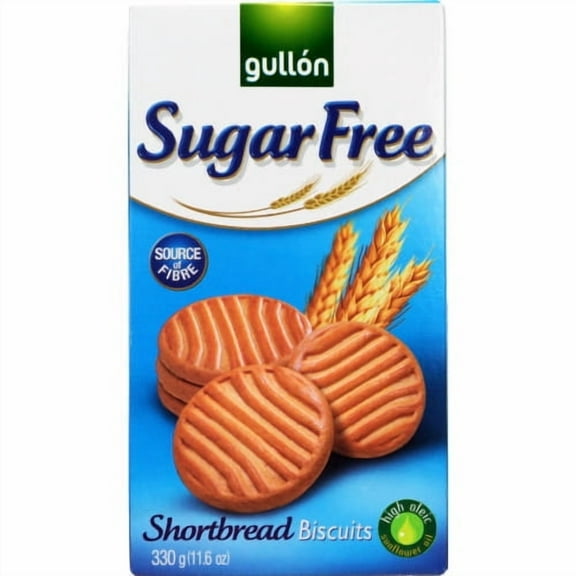 Gullon Cookie SF Shortbread Cookies, 11.63 Ounce, 330 Gram (2 Pack)