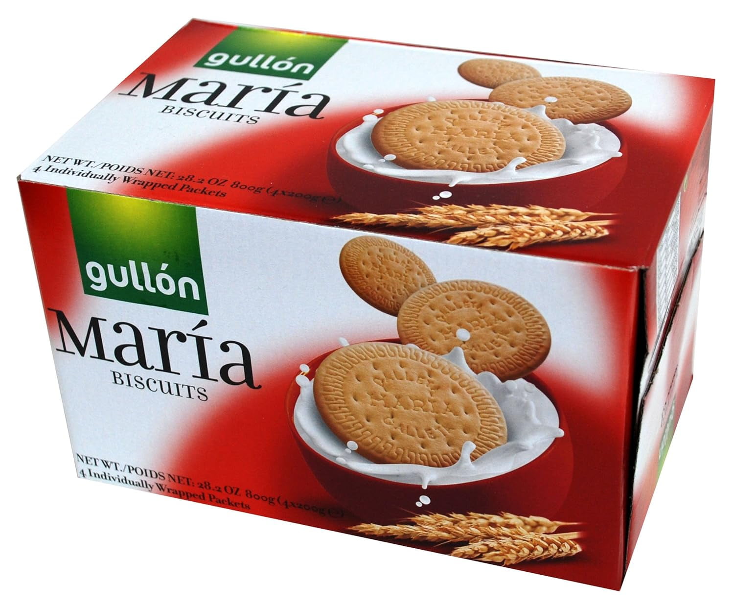 Gullon Maria Biscuits 28.2 Oz (800g) Box with 4 Packets
