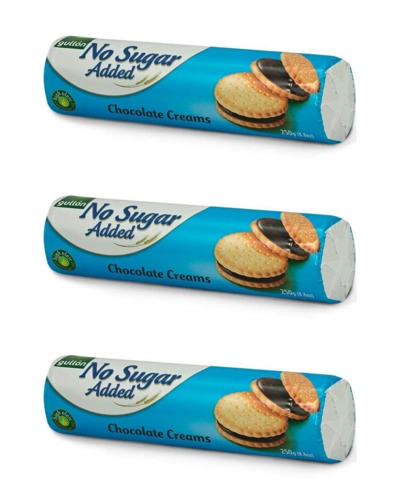 Gullon Sandwich Cookie Chocolate Se33 Cream No Sugar Added ‑ 8 8 Oz