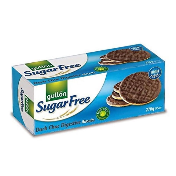 Gullon Sugar Free Choco Digestive Biscuits, 270g