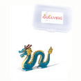 thumbnail image 1 of Gullveig Blue Dragon Model Building Kit, Non-Official Parts Compatible, Creative Construction Craft Kit, Building Blocks for Imaginative Play (1 Pcs), 1 of 6