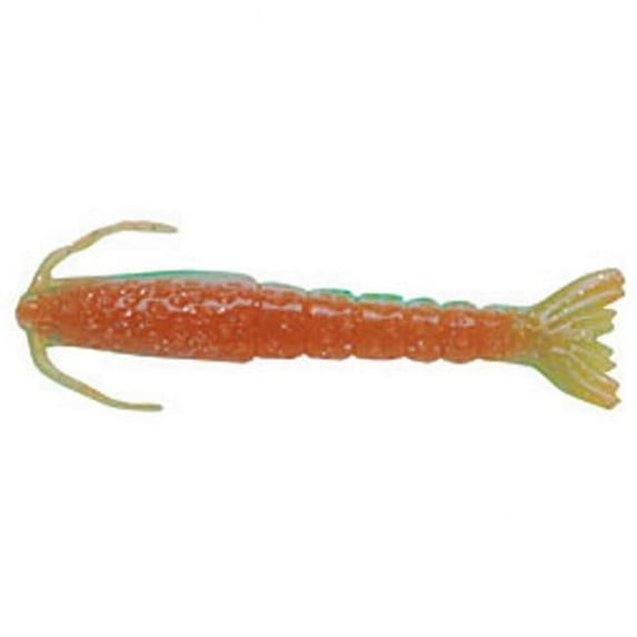 Gulp Salt Water Shrimp, Nuclear Chicken Glow - 3 in.