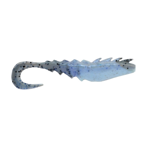 Berkley Gulp!® Saltwater Nemesis Prawn Curl Tail, 4 in, Molting Shrimp