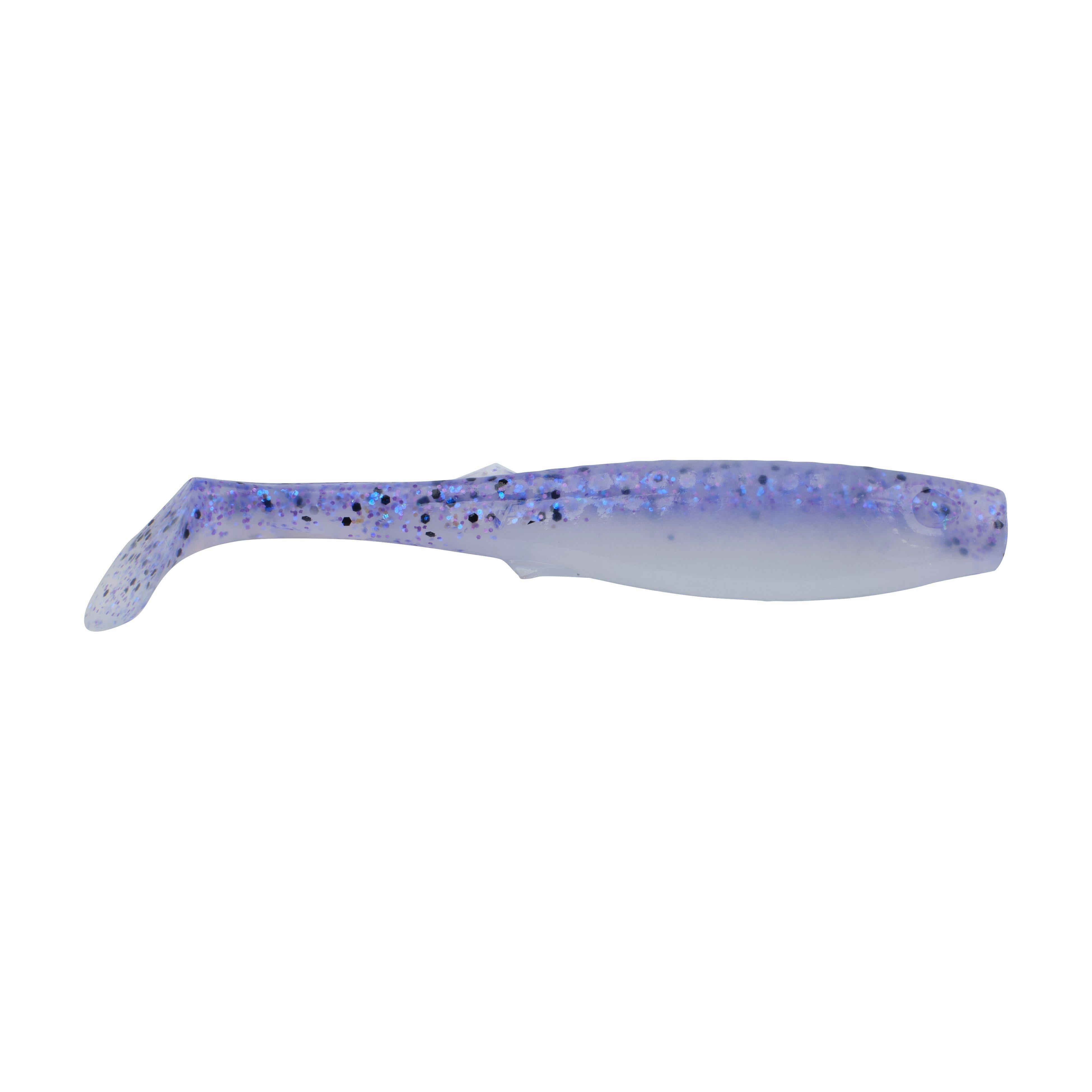 Berkley Gulp!® Saltwater Paddleshad, 4 in, Violet Haze Fleck