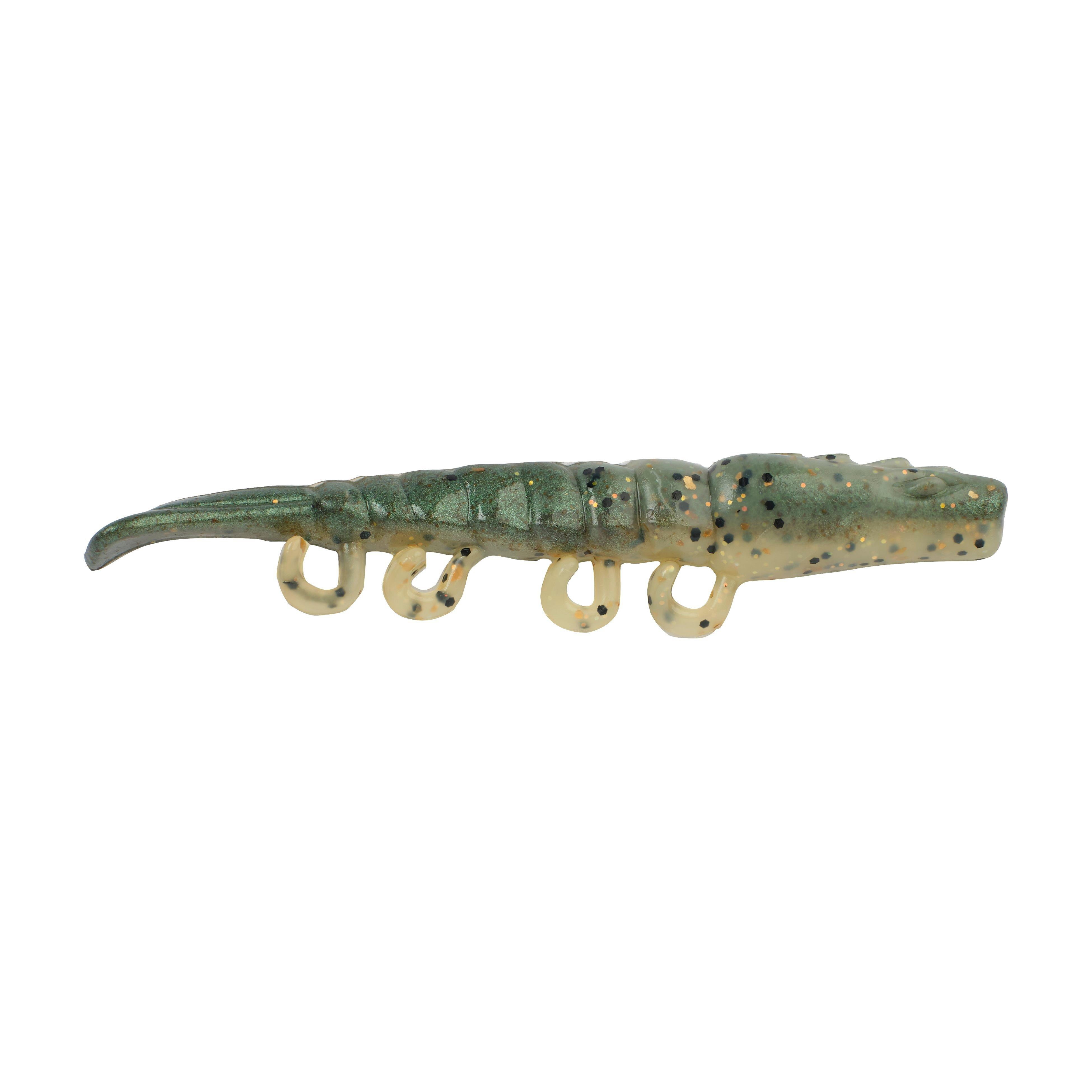Berkley Gulp!® Saltwater Turbo Shrimp, 4 in, Nuclear Chicken