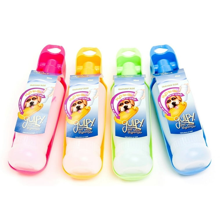 Gulpy dog water bottle sale