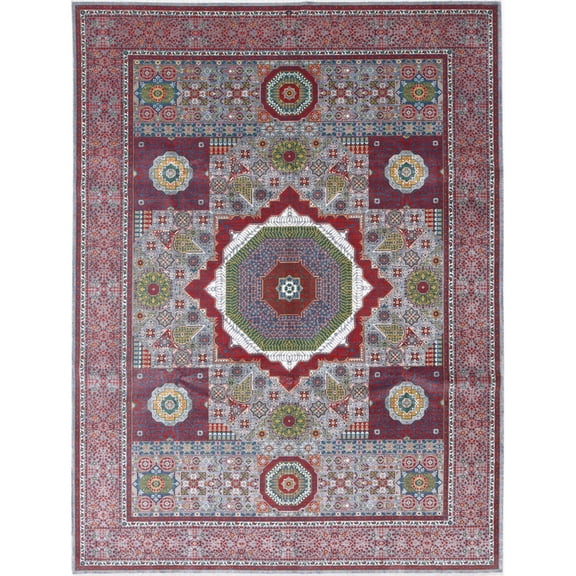 Gulshan Wool Bamboo Silk Rug - 8'10'' x 11'11''