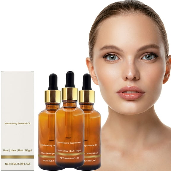 ONLYEOR 1.69 FL.OZ Moisturizing Essential Oils, Face Rose Oil, Anti Ageing & Anti Wrinkle Serum, Moisture, Shine, Protection 50ml