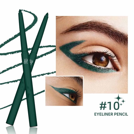 ONLYEOR 12 Colors Eyeliner Set, Colored Matte Gel Eyeliner Pencils Set for Women, Waterproof Long Lasting Retractable Matte Colorful Eyeliner, Waterproof Smudgeproof Long Lasting Gel Eye Liner