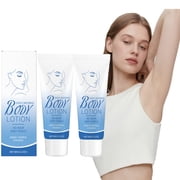 ONLYEOR 2pcs Body Deodorant Dry Feel Cream, Whole Body Deodorant, Absorbs Sweat for Women, Completely Clean Scent Non-Irritating Antiperspirant Care Cream