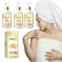 ONLYEOR 3pcs Body Mist Fragrance, Biscuiting Milk Body Spray Body Spray Female Biscuiting Body Milk Moisturizing 100ml