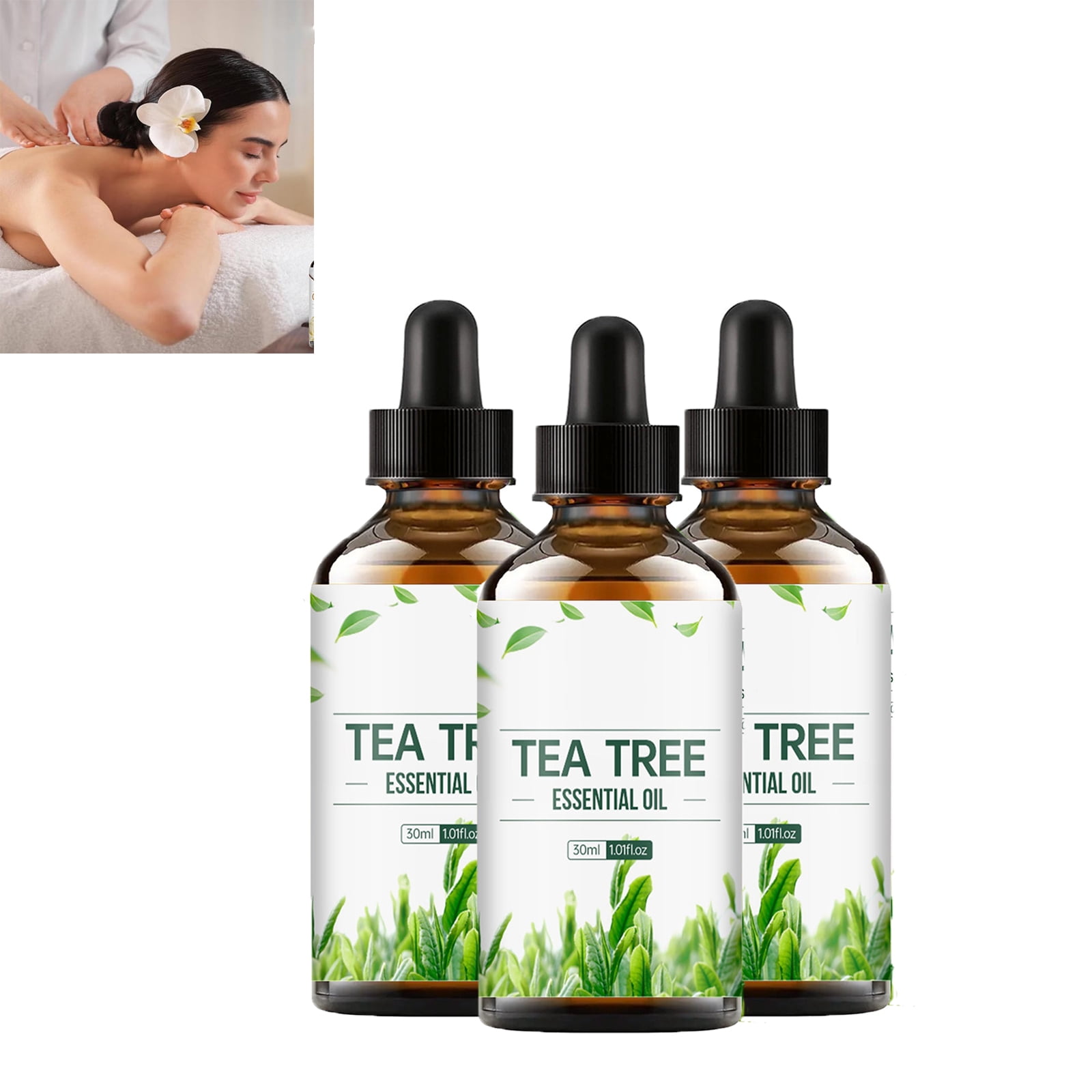 ONLYEOR 90ML/3.03fl.oz Tea Tree Essential Oil, Natural Tea Tree Oil ...