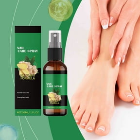 ONLYEOR Extra Strength Toenail & Fingernail Repair Drops, Ginger Nail Care Spray, Nail Care Spray, for Broken Cracked Split and Weak Nails 30ml
