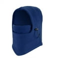 thumbnail image 1 of Guluxicc Adult Men Womens Winter Ski Face Mask Windproof Fleece Head Hood Hats, Blue, 1 of 2
