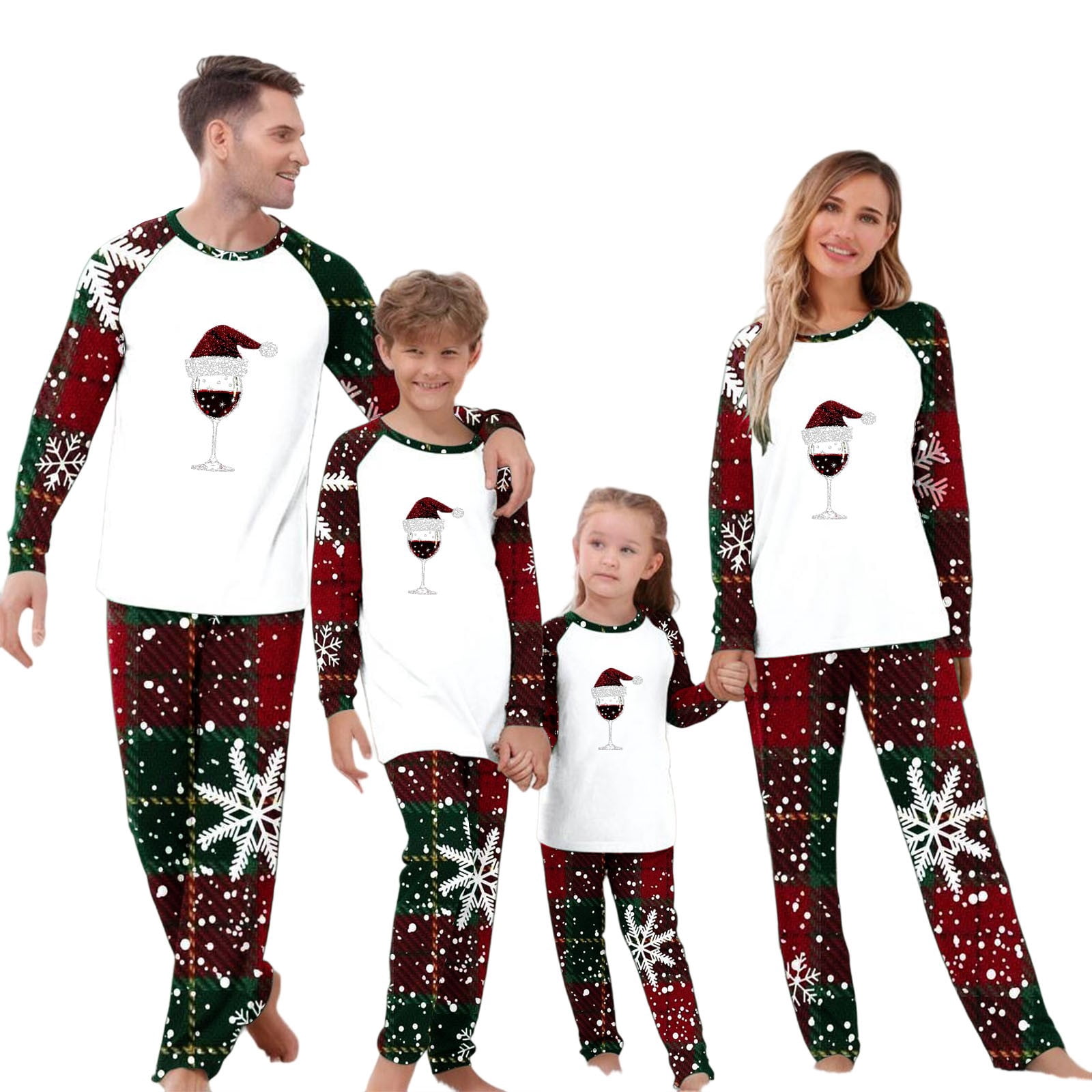 Guluxicc Christmas Pajamas for Family, Pjs Matching Outfit Sets ...